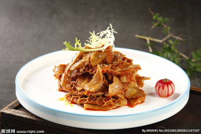 Dry-Tossed Beef Tripe 干拌金钱肚